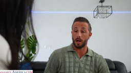 Reagan Foxx - Sexy Reagan Foxx hears that her friends brother wants to see her big nice tits 15 05 2025