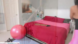 Luna Star - Sexy and fit Latina Luna Star gets her pussy pumped by her personal trainer - Remastered 01 06 2025