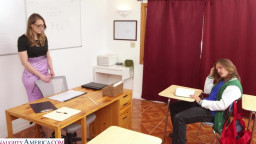 Ophelia Kaan -  Sexy babe Ophelia Kaan is down for whatever as the classroom "Sub" 2025 06 11