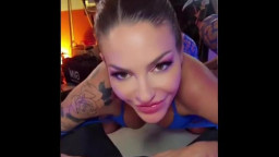 Kissa Sins - Naive Fan Chokes And Fills Her Asshole Deep