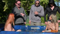 Veronica Leal, Leya Desantis - Rampant Robbery Part 2: Sex Crazed Veronica Leal And Leya Desantis Enjoy A DP Gangbang Wi