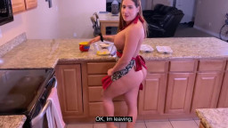 Yiny Leon - Sister In Law Gets Raw Anal Fucked In The Kitchen